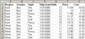 Creating a Pivot Table on Excel