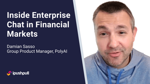 Damian shares his perspective on the future of chat in capital markets. Headshot