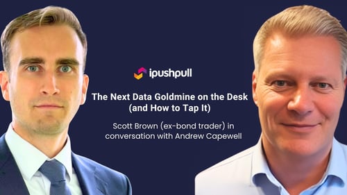 Scott and Andrew discuss the biggest data opportunity to monetise on the desk Headshot